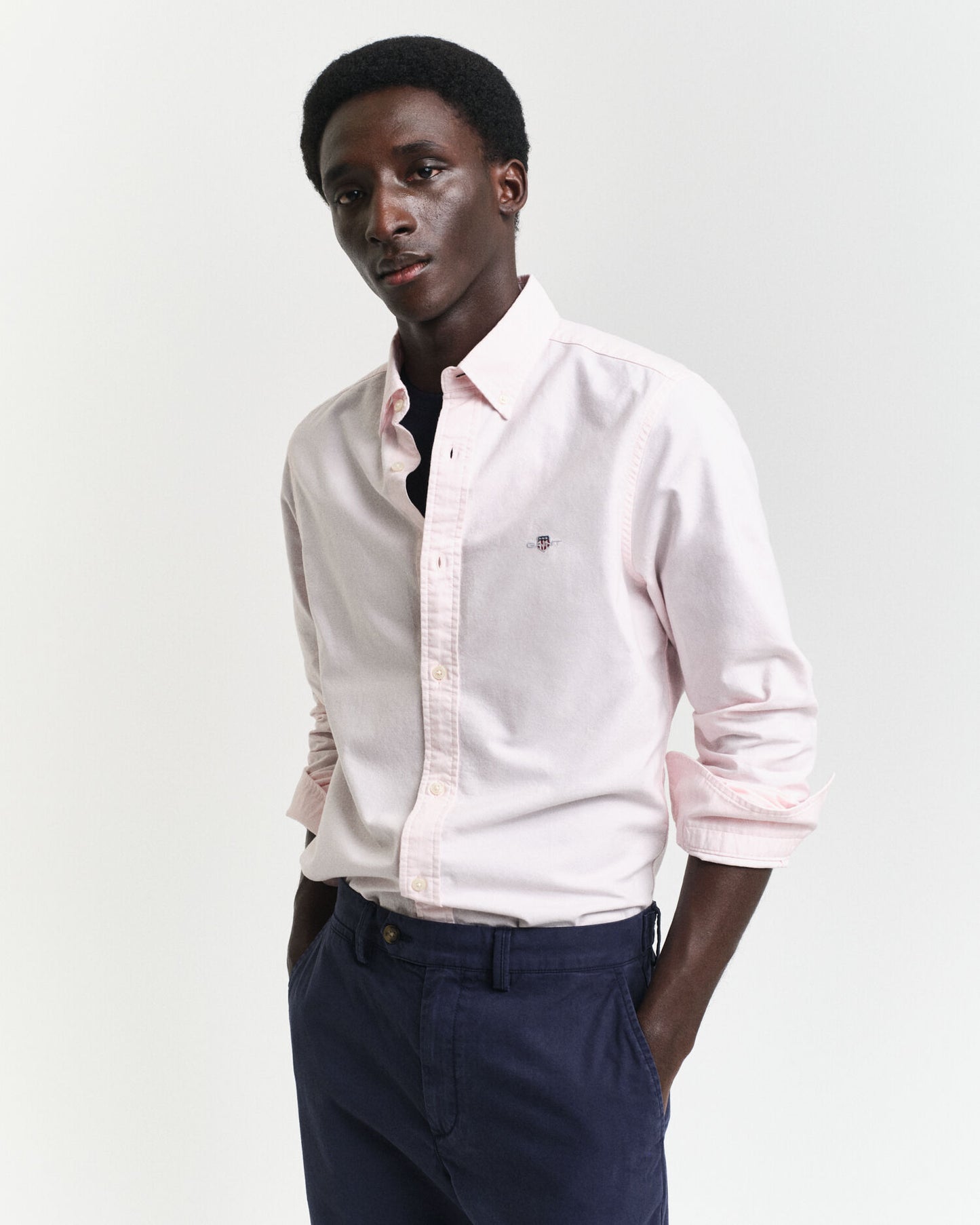 Slim Fit Klassisches Oxford-Hemd