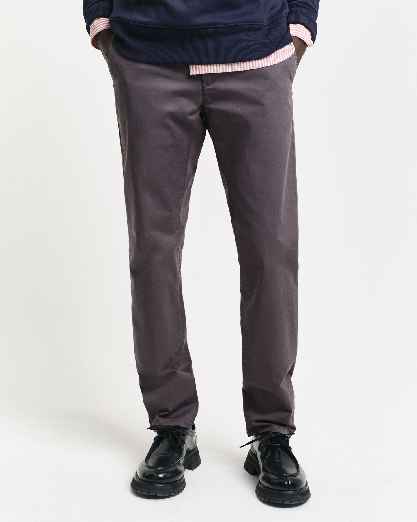 Schmale Twill-Chino