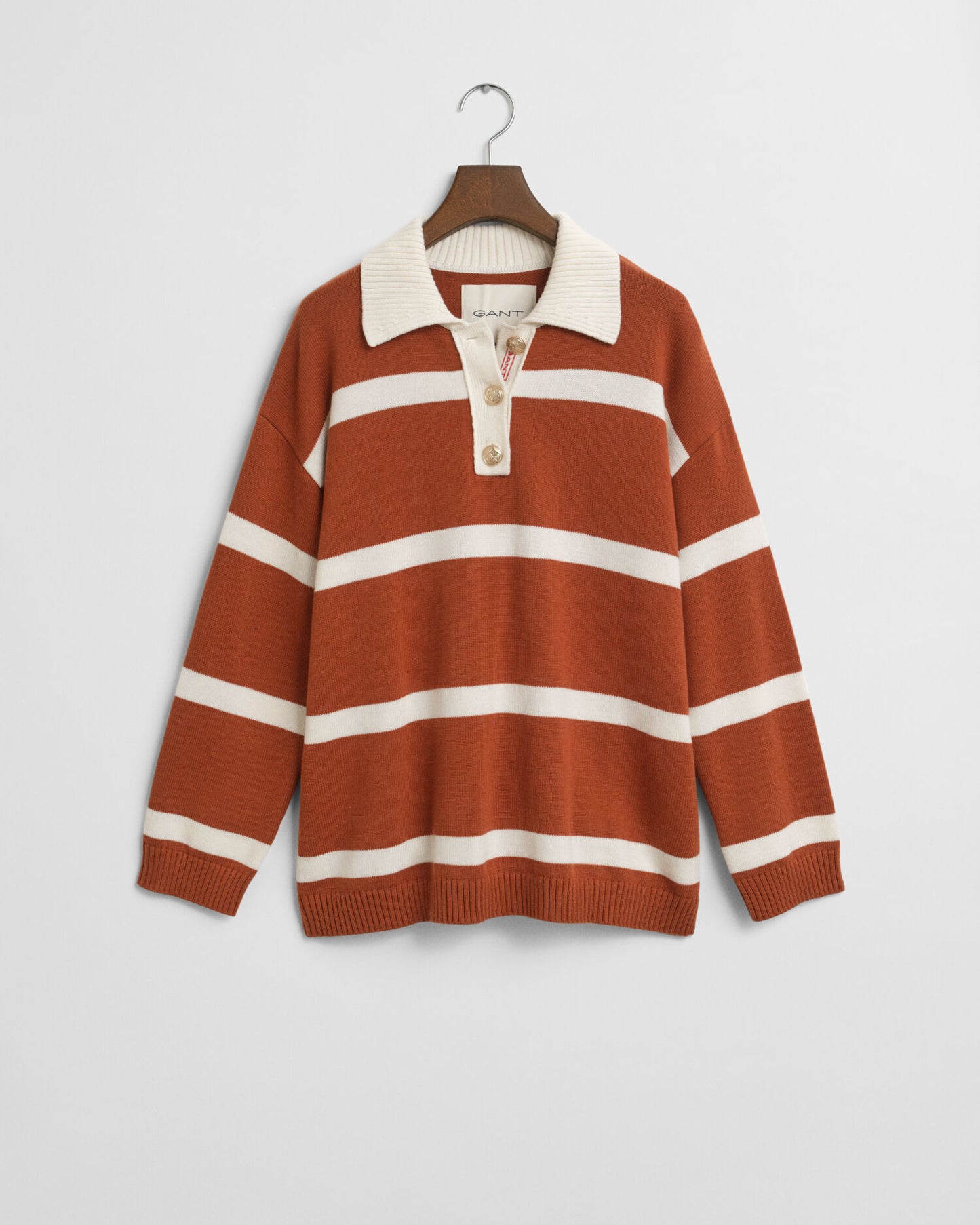 Rugger en tricot rayé