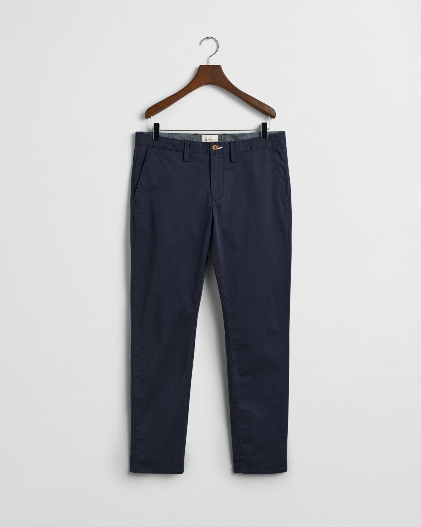 Pantalon chino en sergé coupe slim