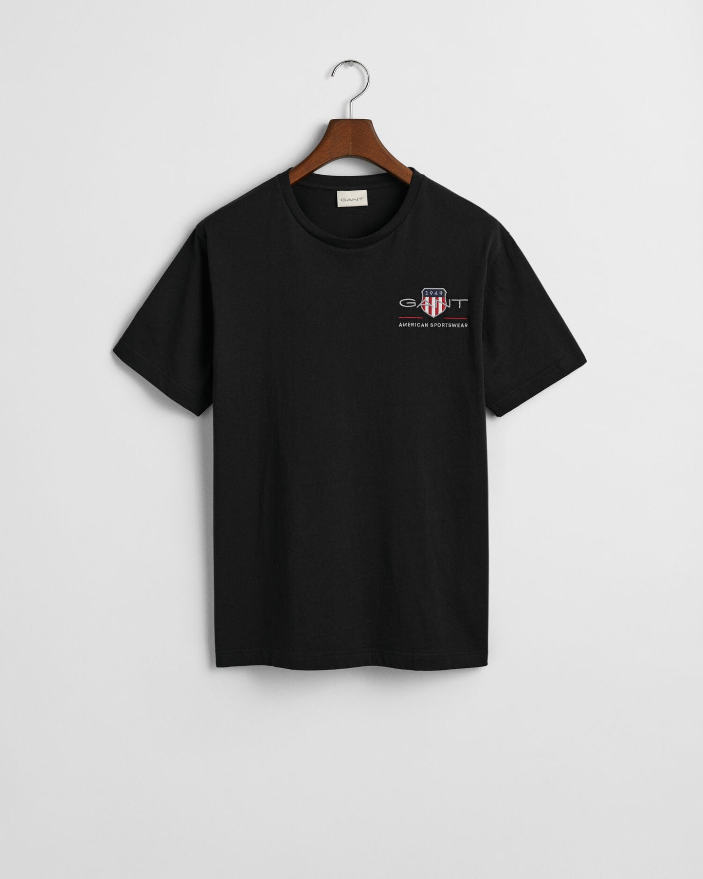 T-Shirt mit gesticktem Archivschild