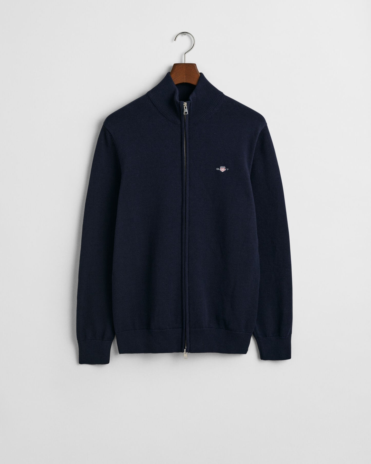 Lässiger Baumwoll-Cardigan mit Reißverschluss