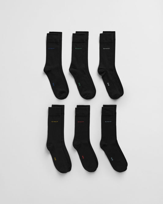 6 Paar weiche Baumwollsocken