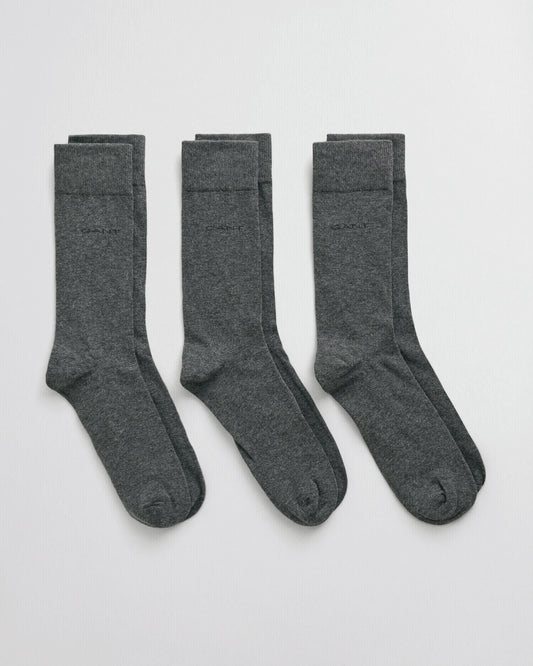 3er-Pack weiche Baumwollsocken