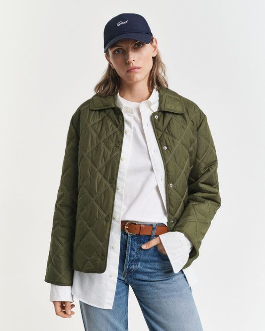 Gesteppte Jacke mit Kragen