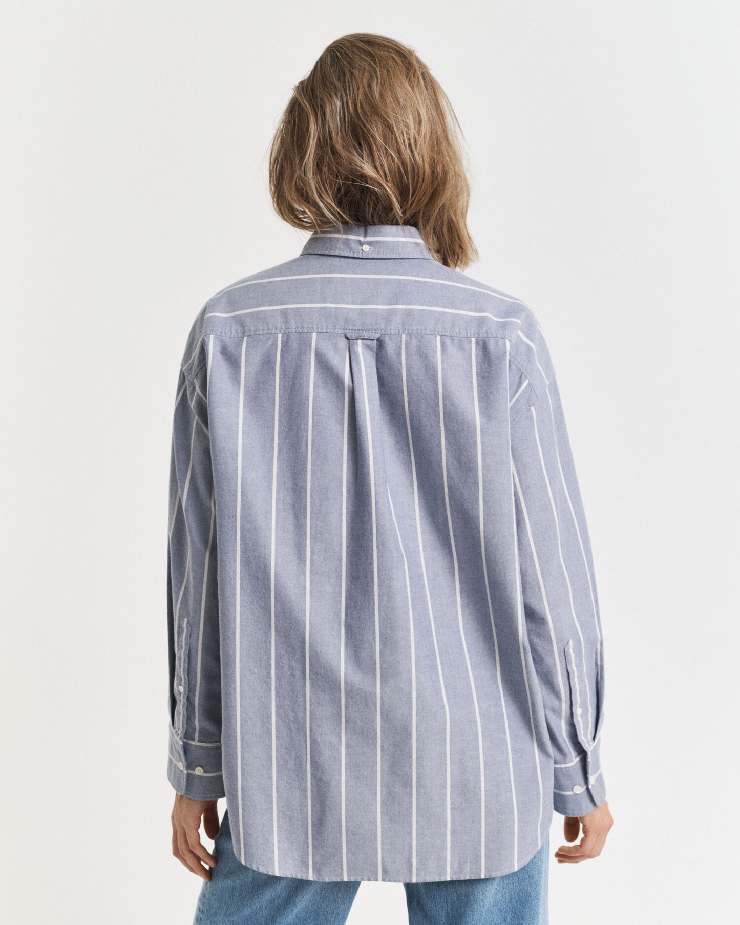 Oversized Hemd aus klassischem Oxford-Gewebe