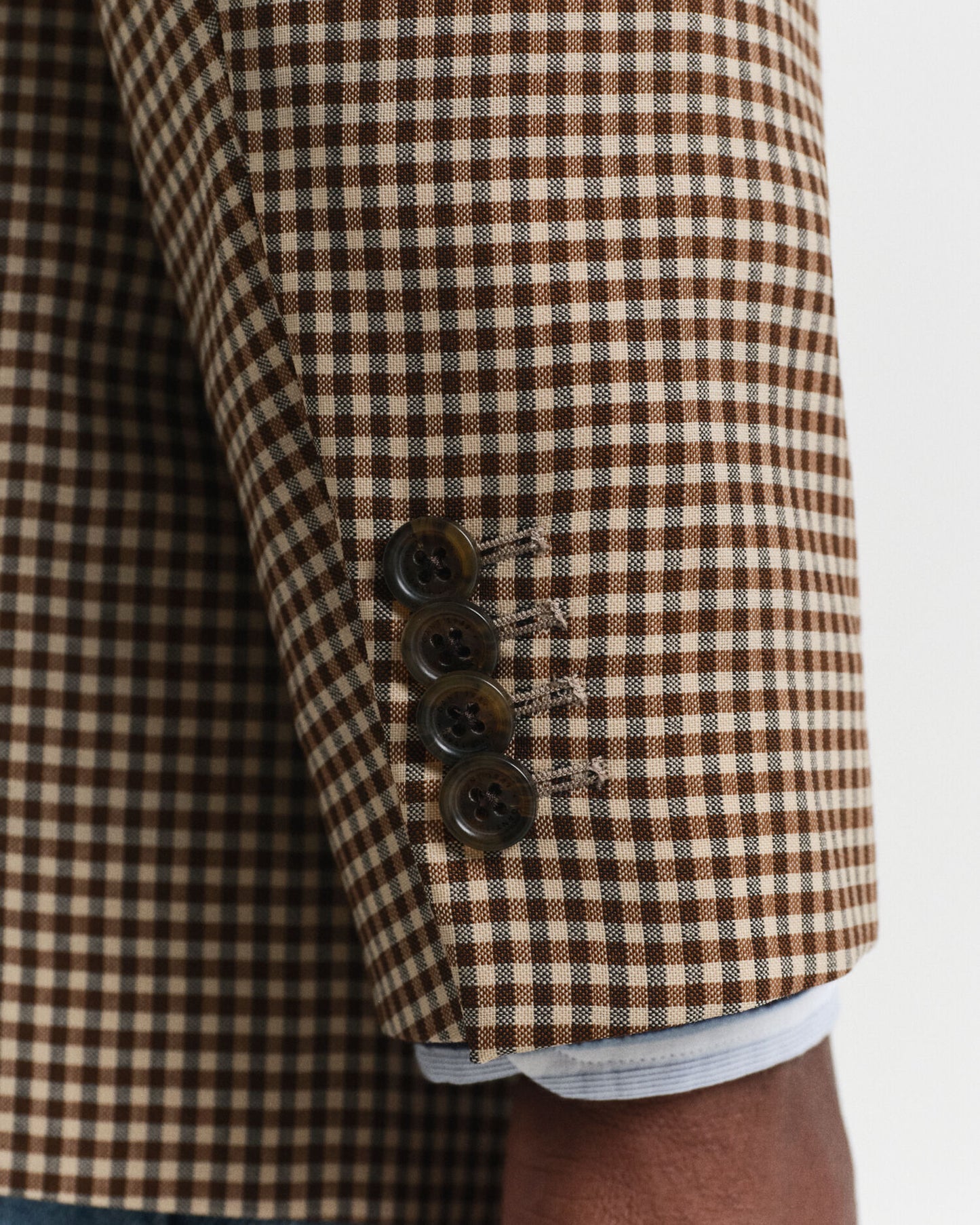 Relaxed Fit Blazer mit Vichy-Karos