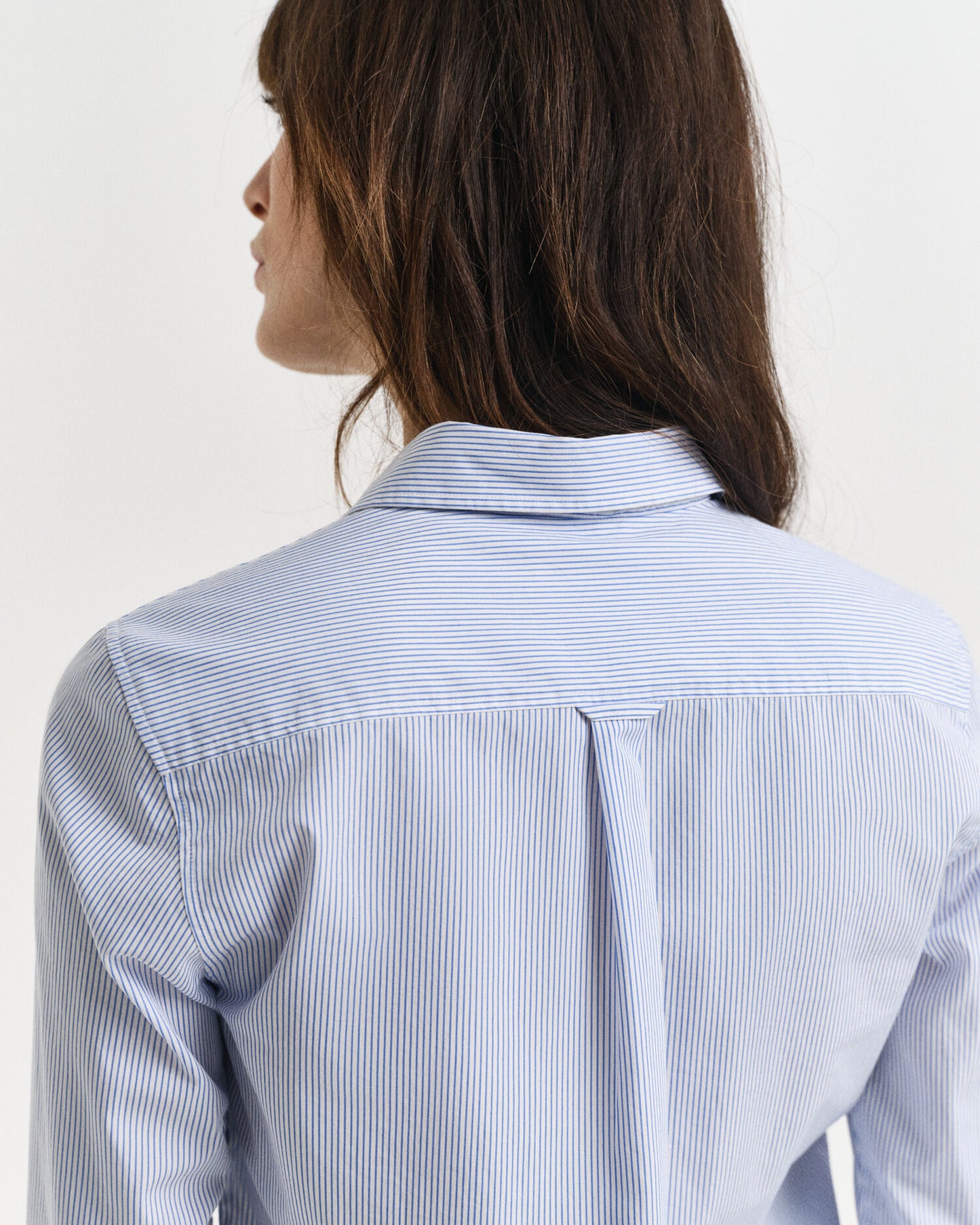 Regular Fit Gestreiftes Hemd aus Popeline