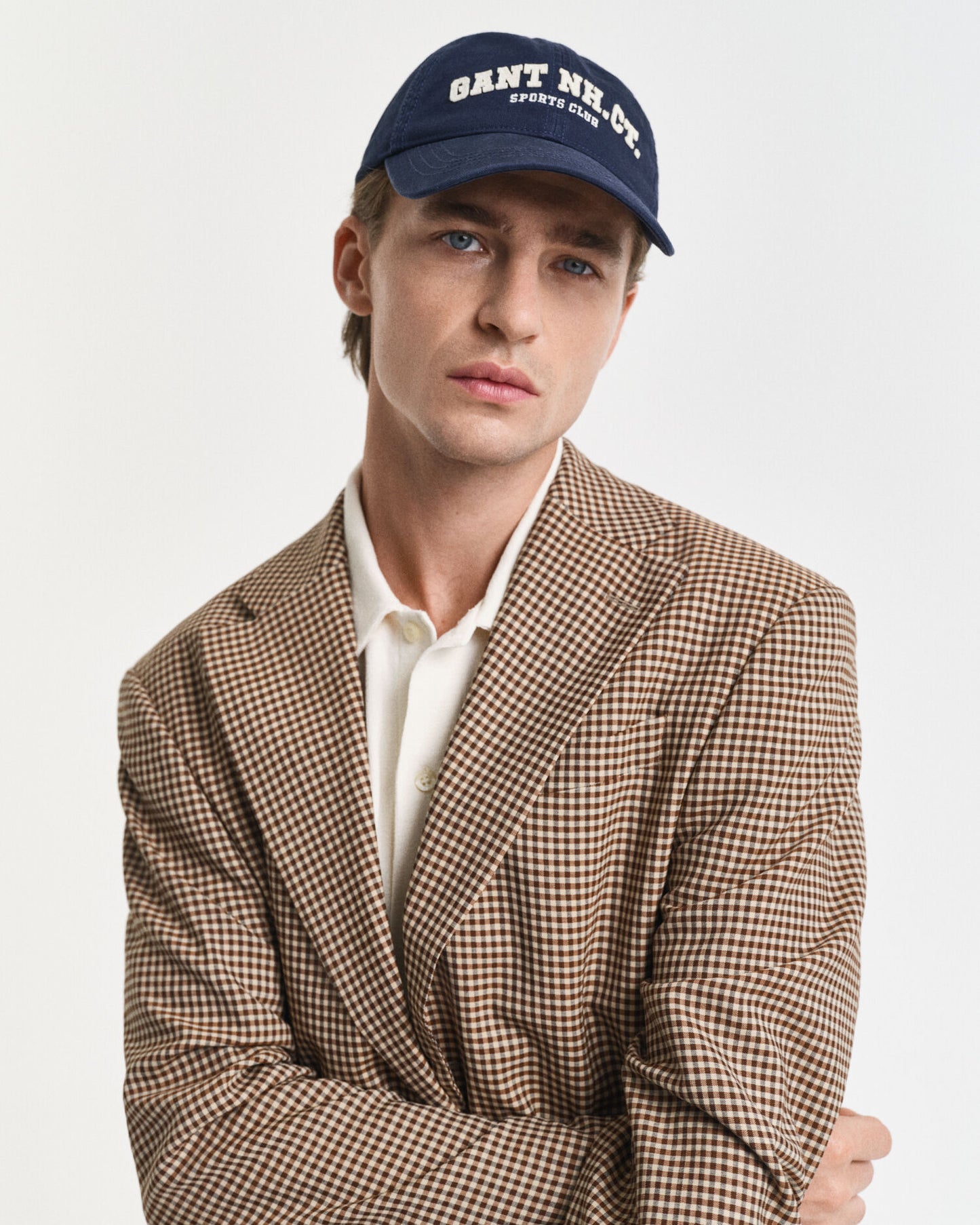 Casquette lavée à motifs en feutre