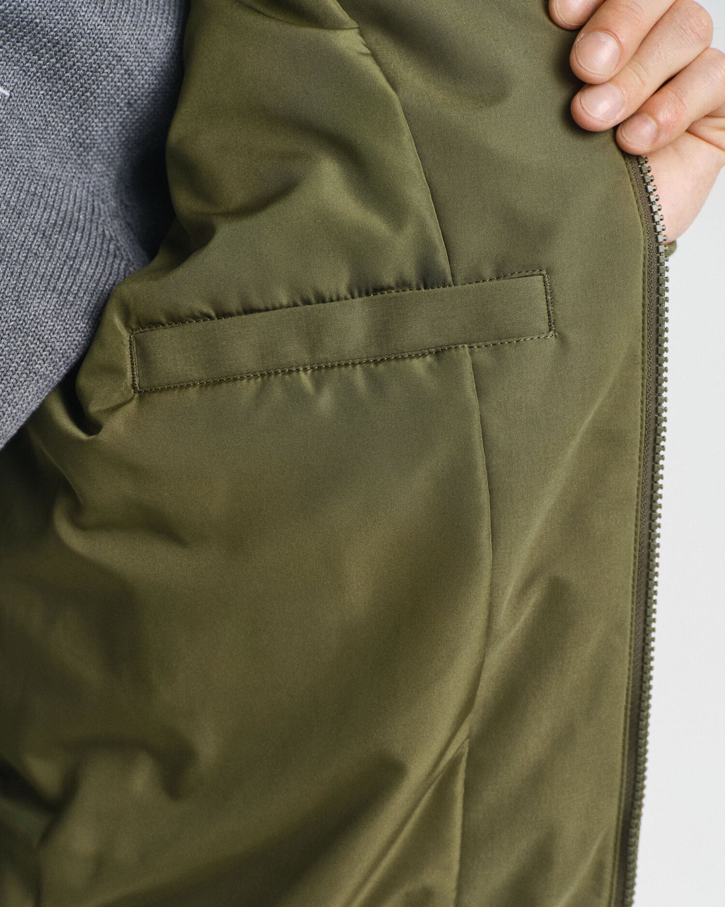 Gefütterte Hampshire Jacke