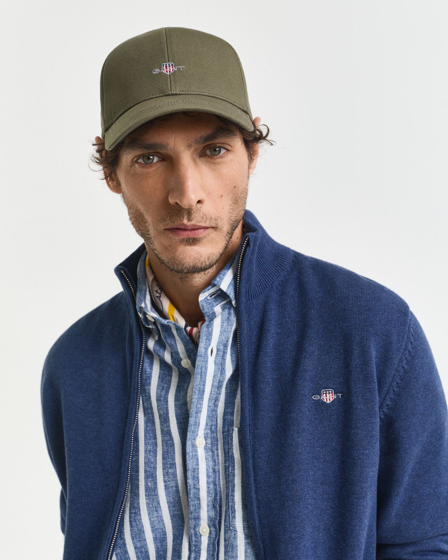 Schildkappe aus Baumwoll-Twill