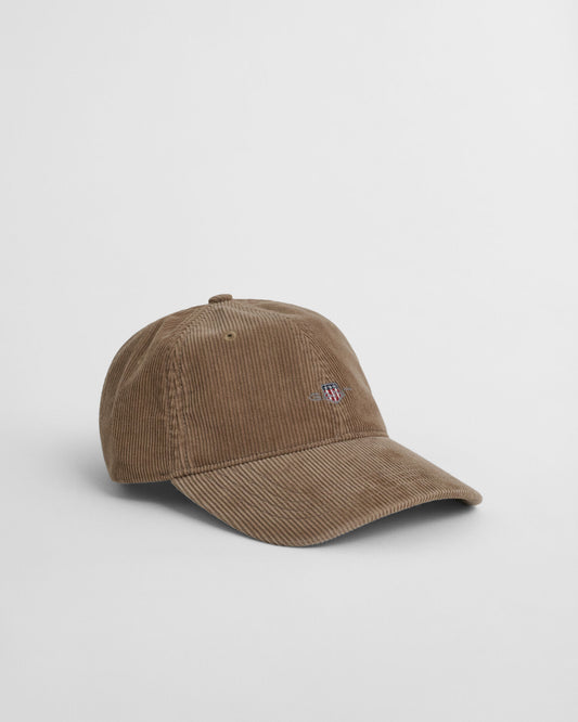 Casquette en velours côtelé Shield