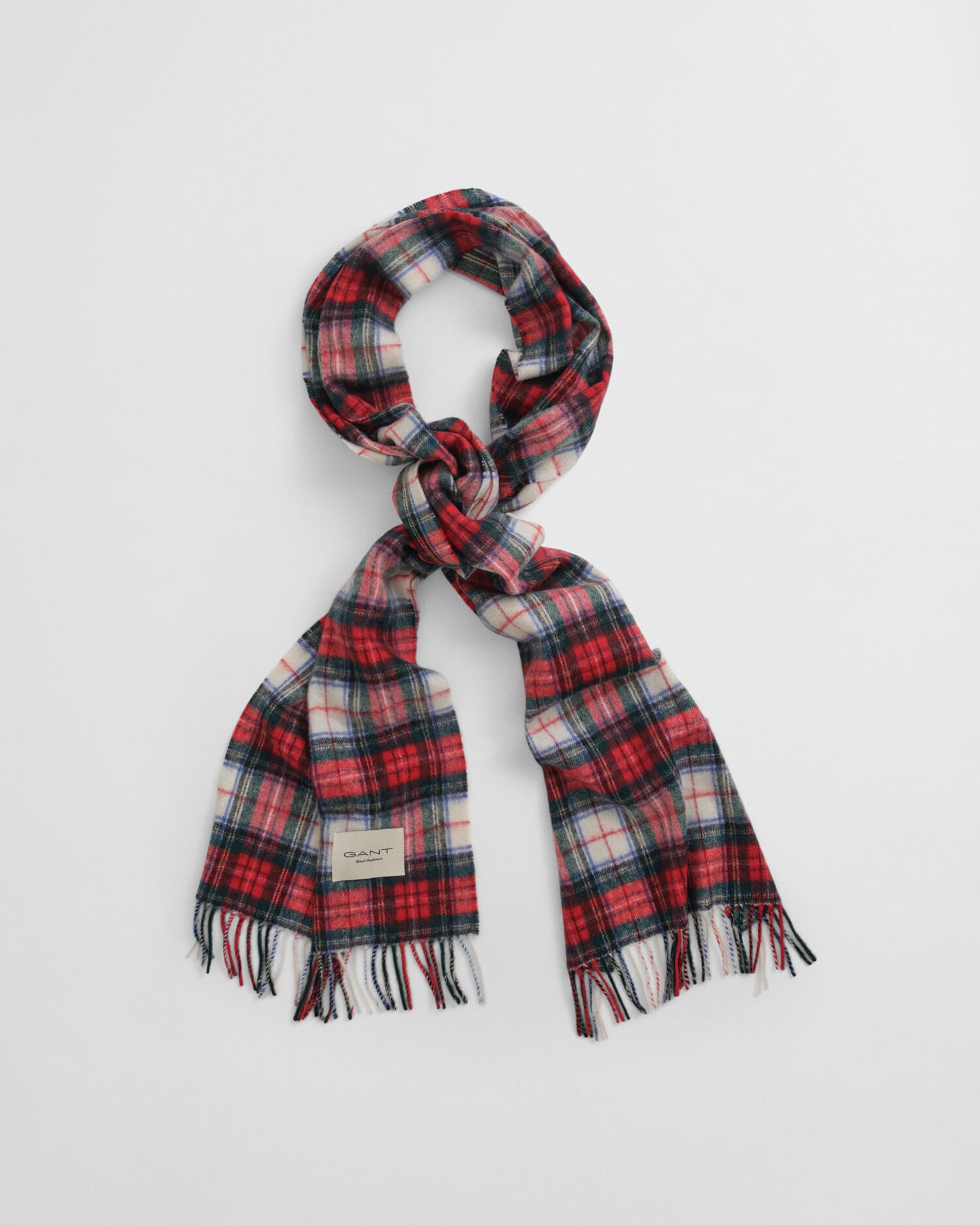 Schal aus Kaschmir-Tartan-Mischgewebe