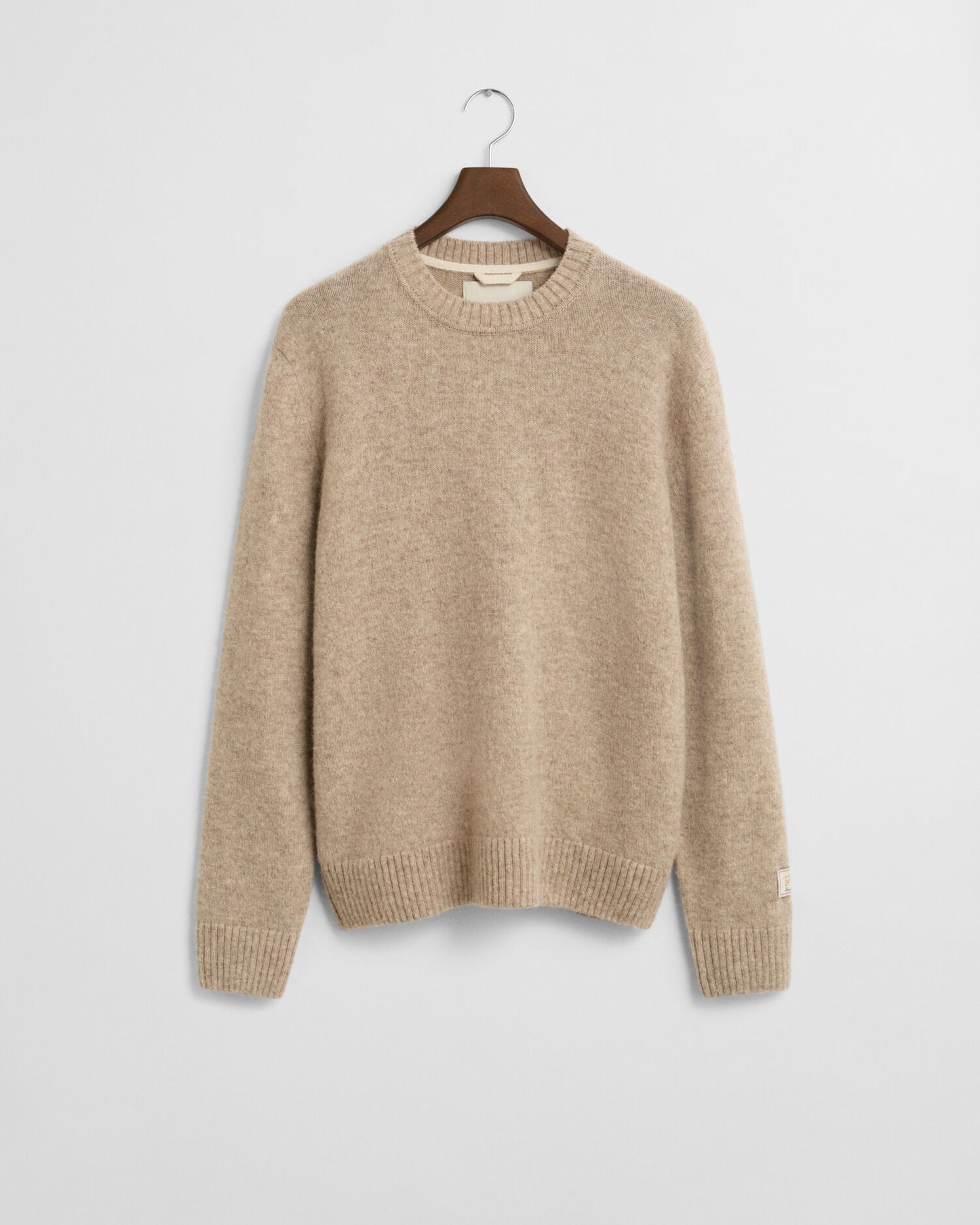 Pullover aus schottischer Wolle mit Rundhalsausschnitt