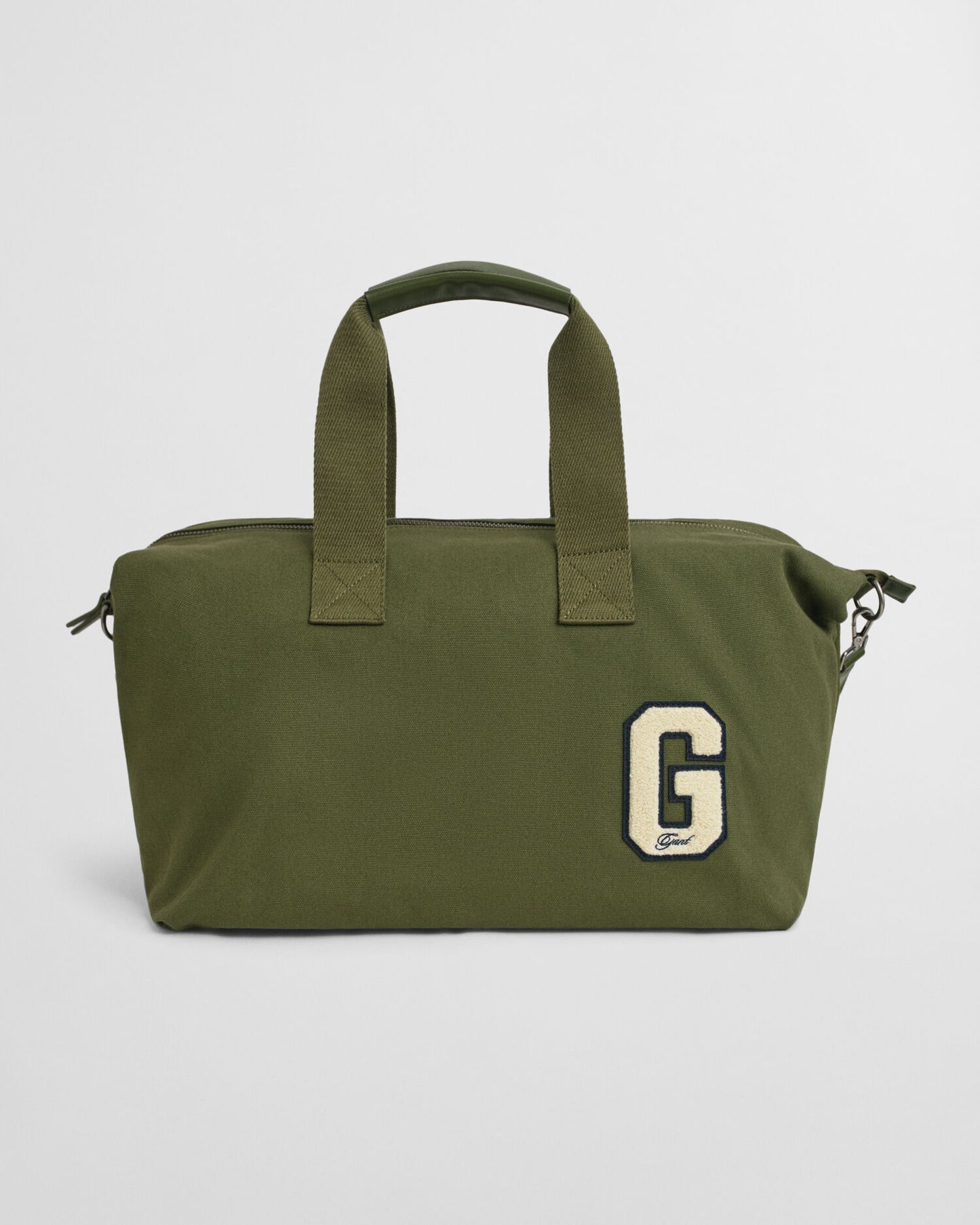 G Badge Baumwoll-Canvas Reisetasche