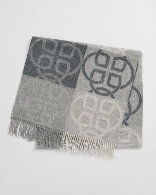 Monogramm-Wollschal