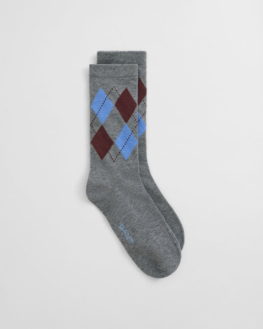 Karosocken im Argyle-Muster