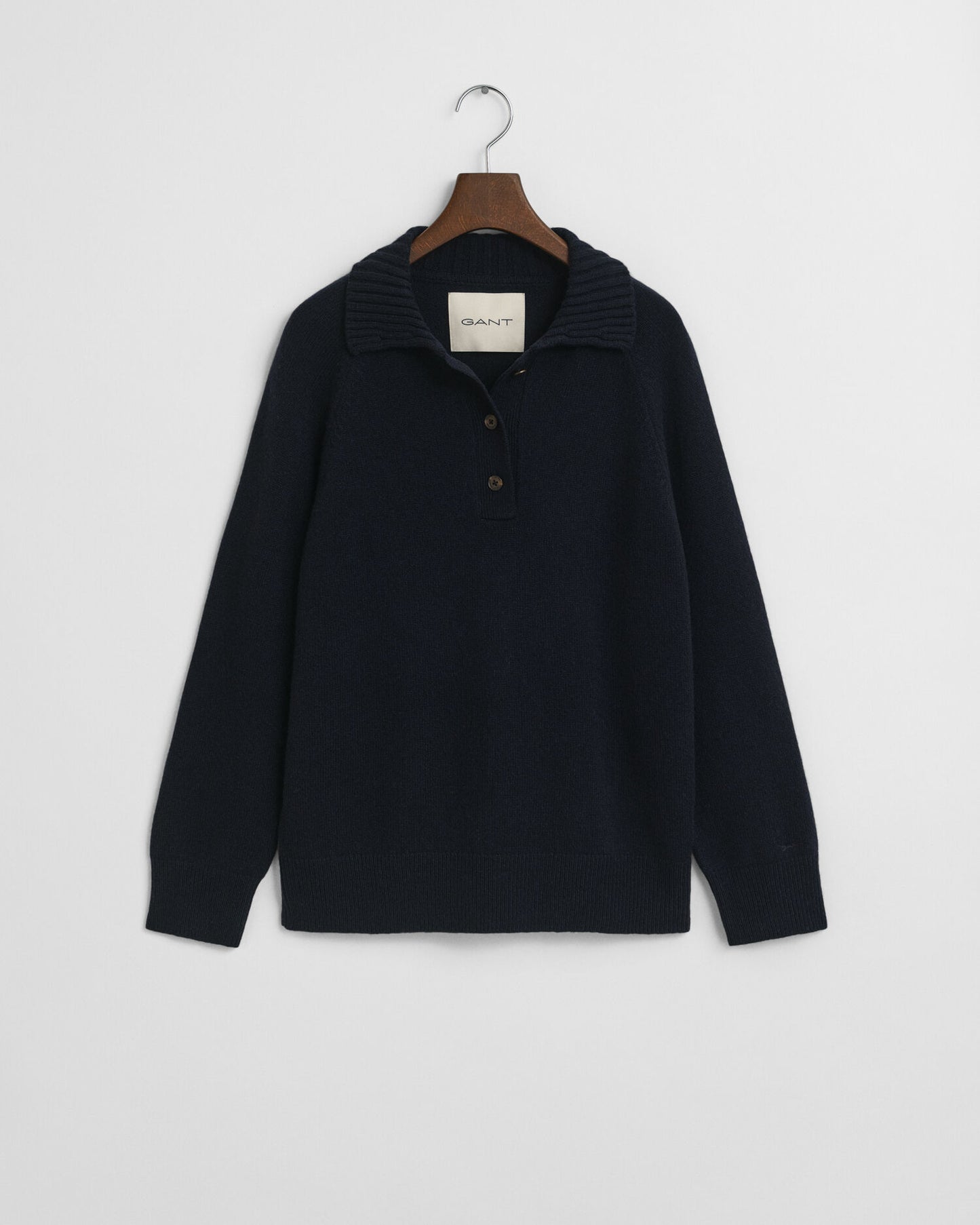 Rugger en laine et cachemire tricotés