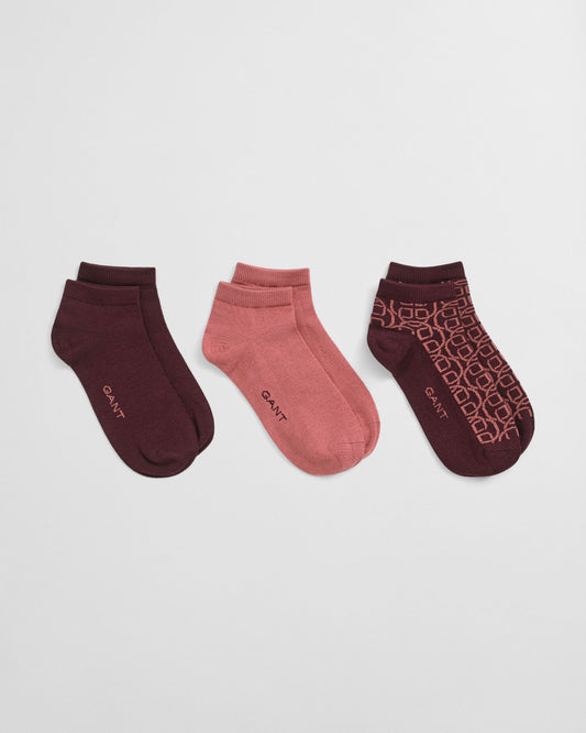 3er-Pack Monogramm-Socken