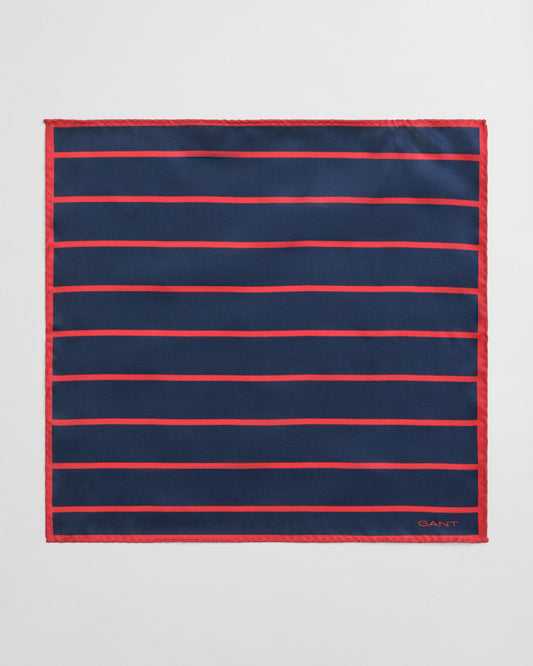Pochette de costume rayée