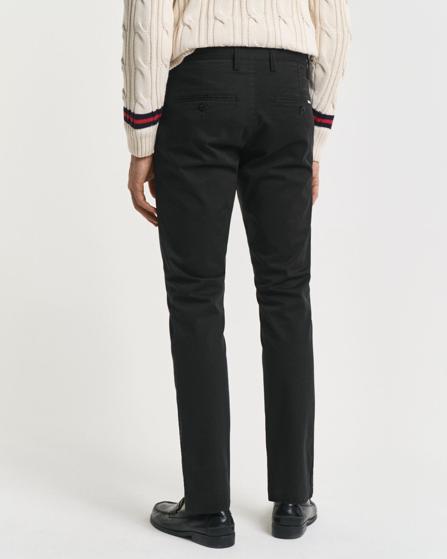Schmale Twill-Chino