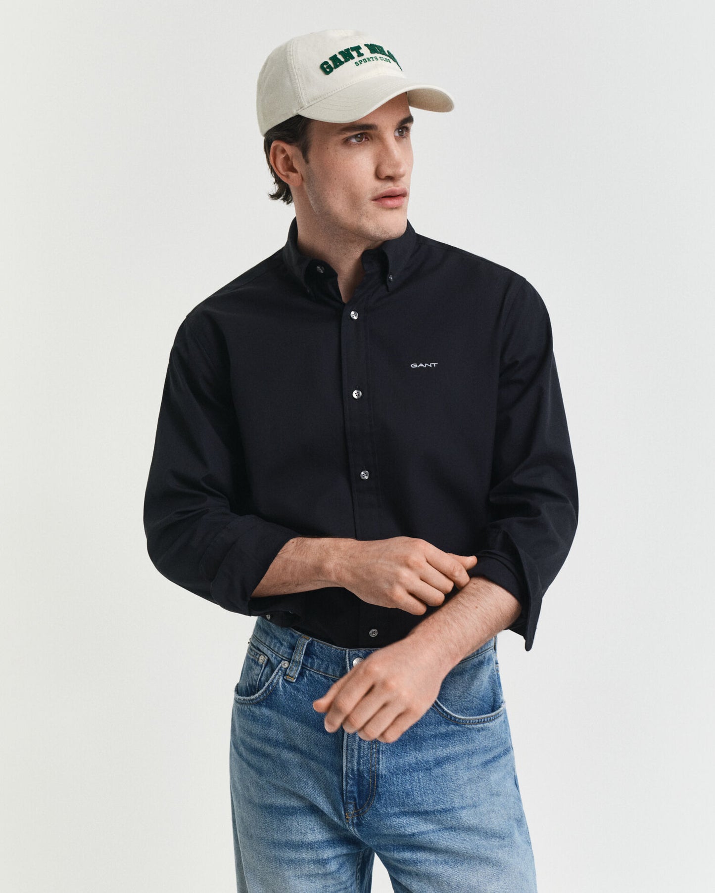 Regular Fit Oxford-Hemd aus Pinpoint-Gewebe