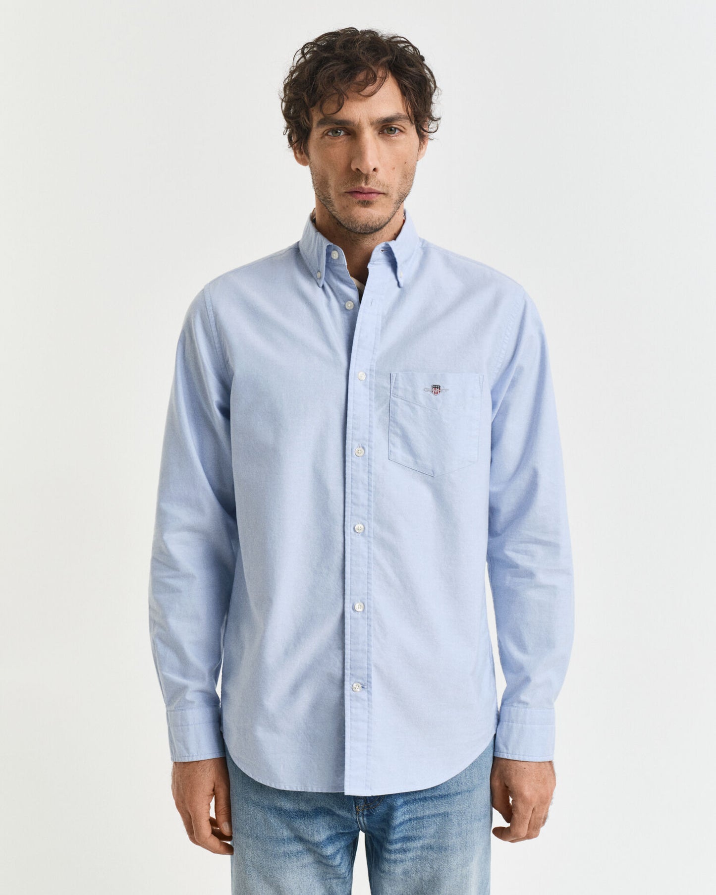 Regular Fit Klassisches Oxford-Hemd