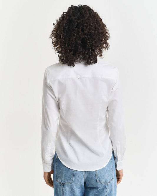 Chemise Oxford ajustée extensible