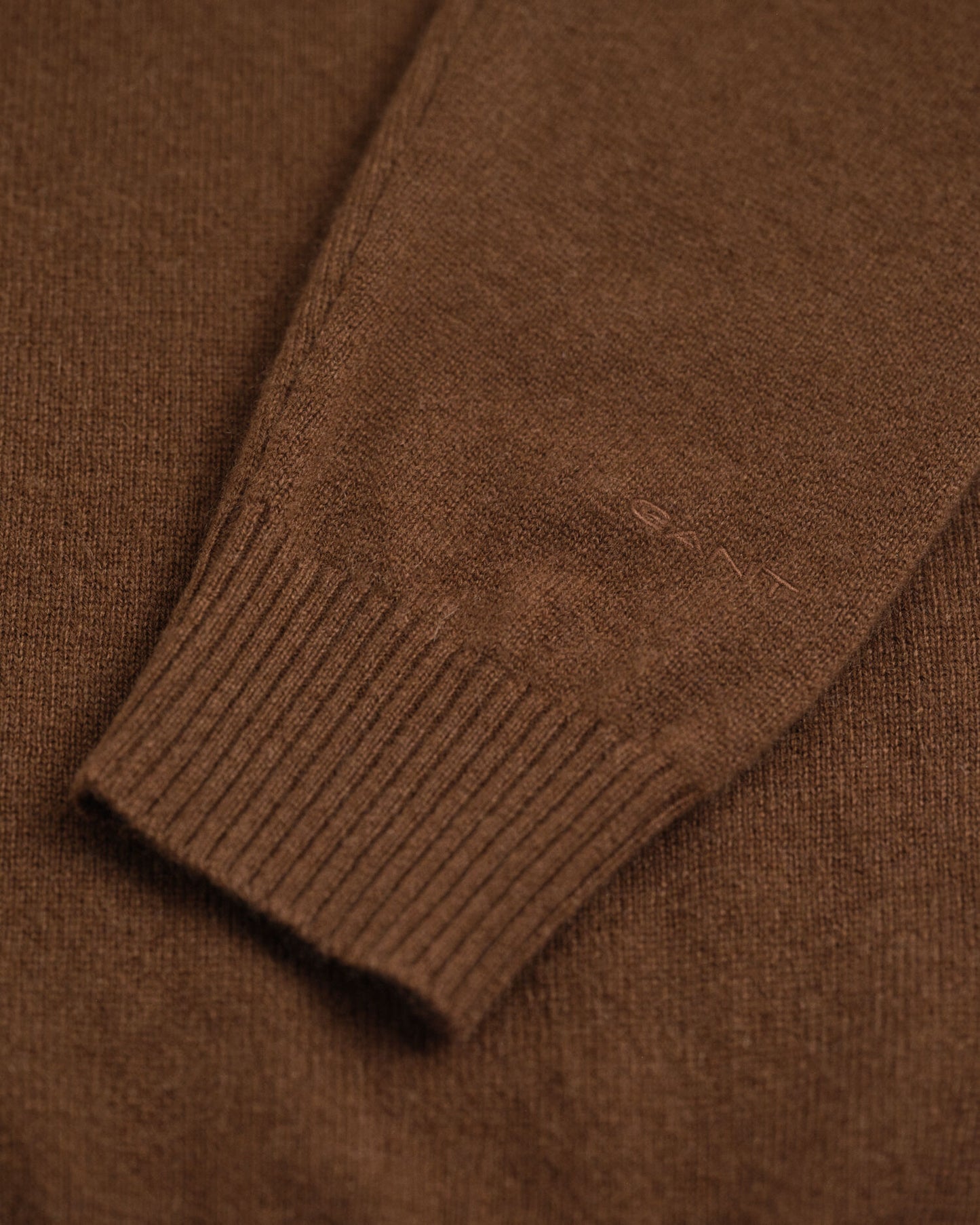 Pull demi-zip en cachemire