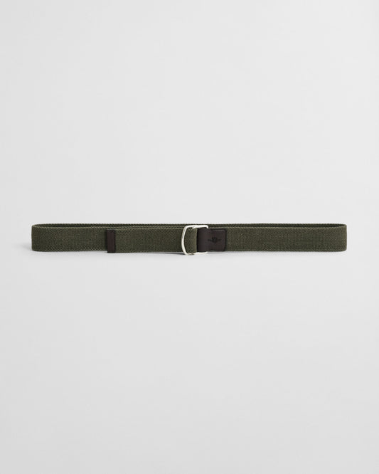 Ceinture en toile à effet délavé