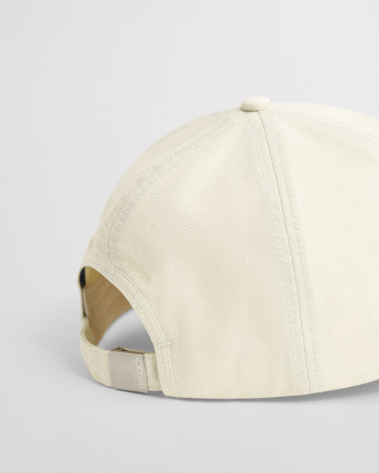 Casquette en sergé de coton avec motif graphique