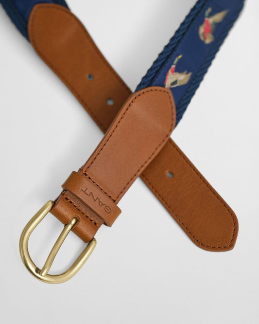 Ceinture en toile jacquard