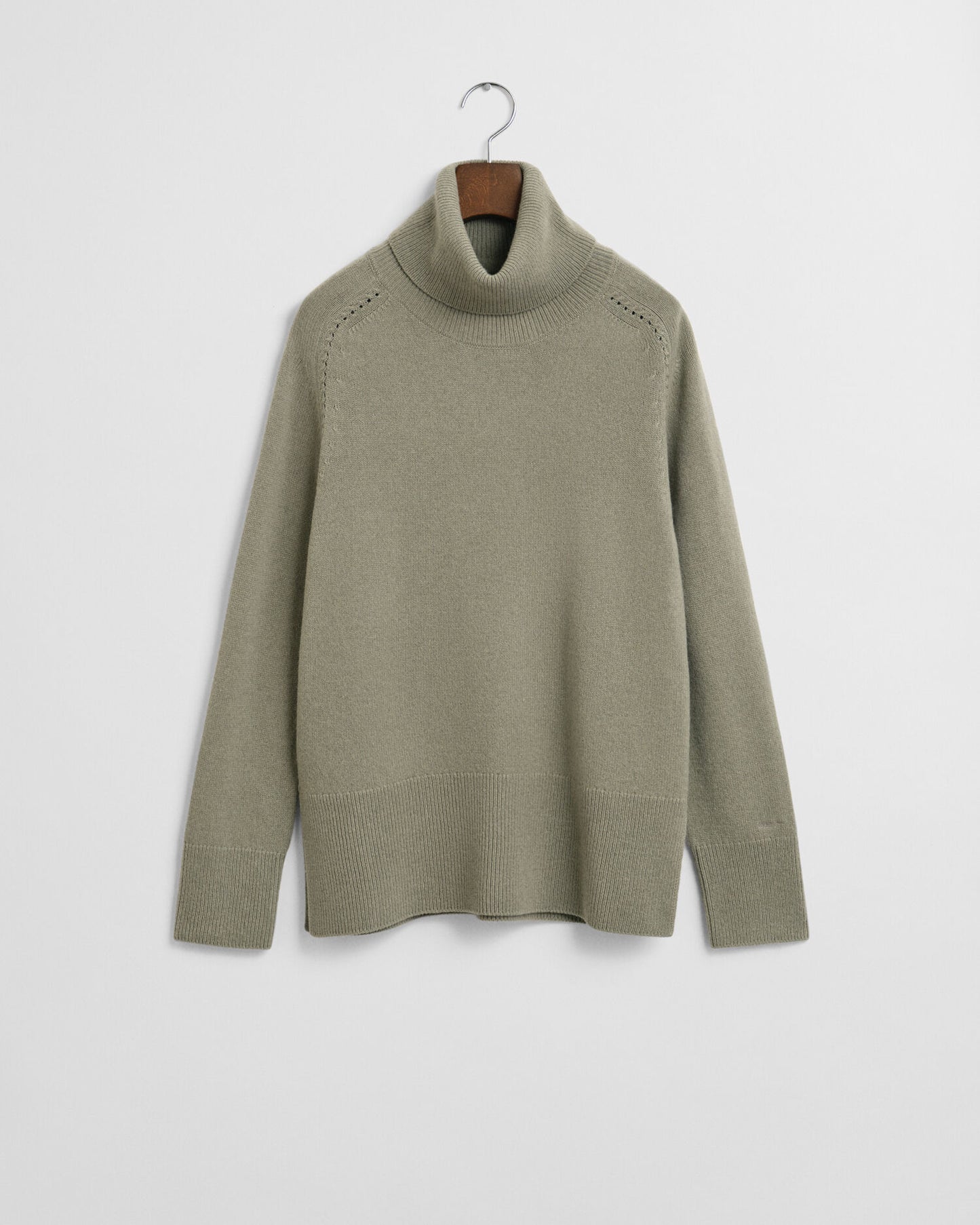 Rollkragenpullover aus weicher Wolle und Kaschmirgemisch