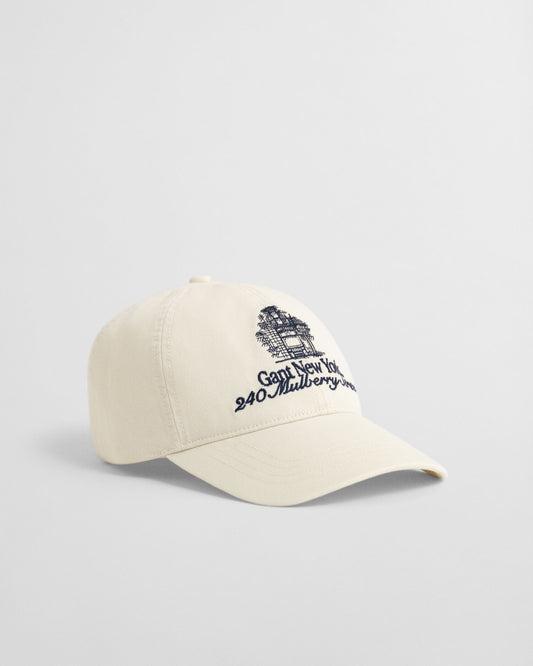 Casquette en sergé délavé