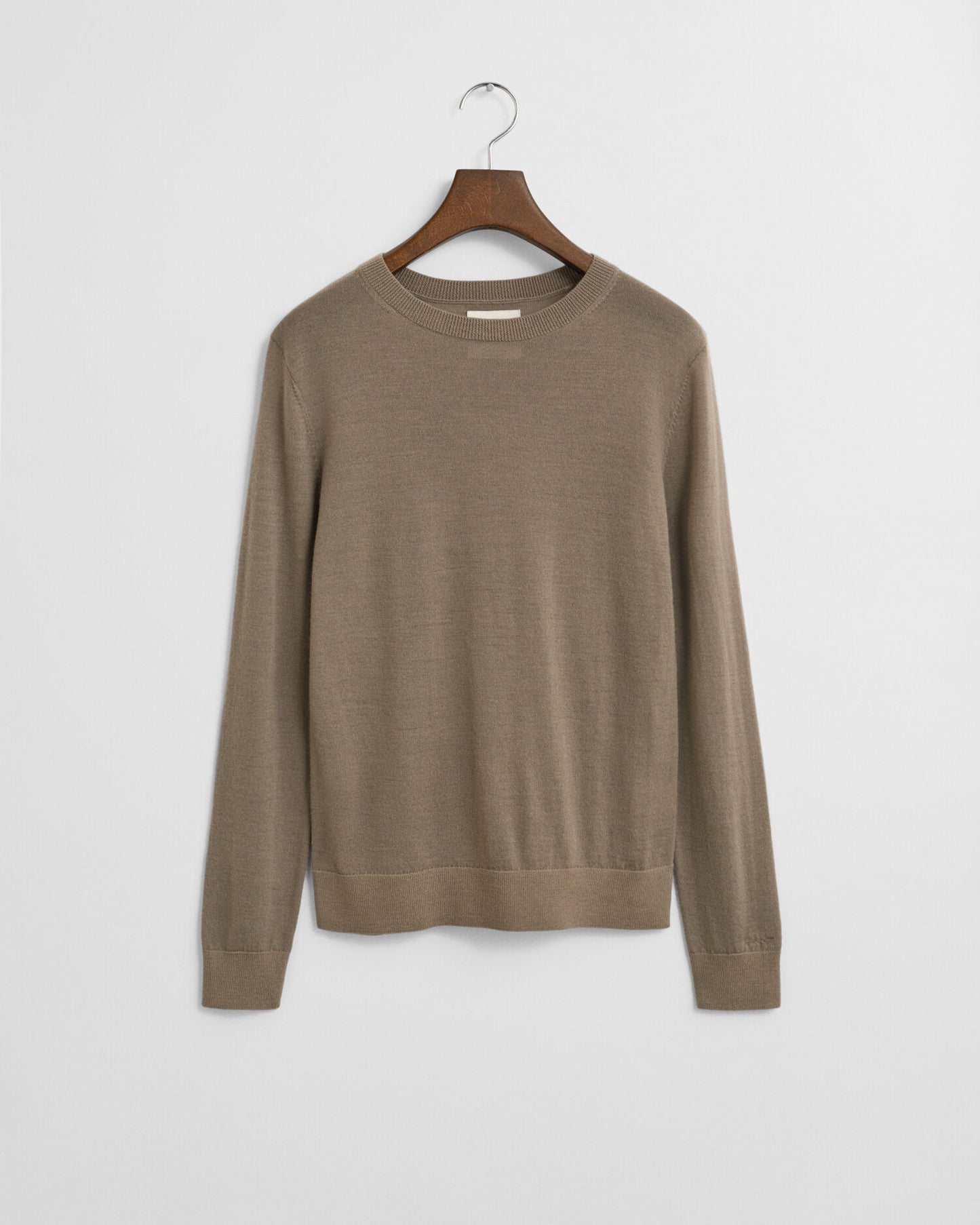 Pullover aus extrafeiner Merinowolle mit Rundhalsausschnitt