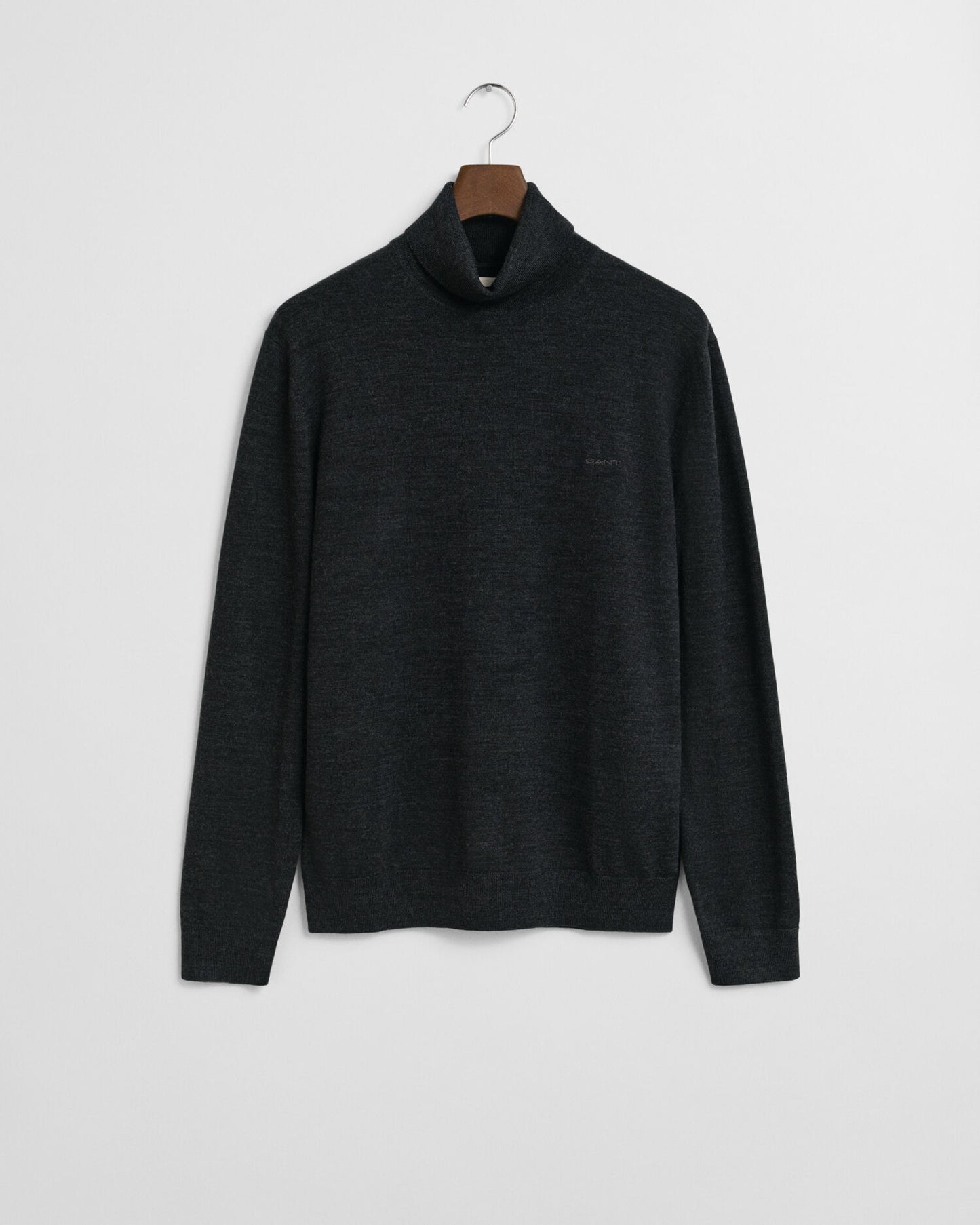 Rollkragenpullover aus extrafeiner Merinowolle