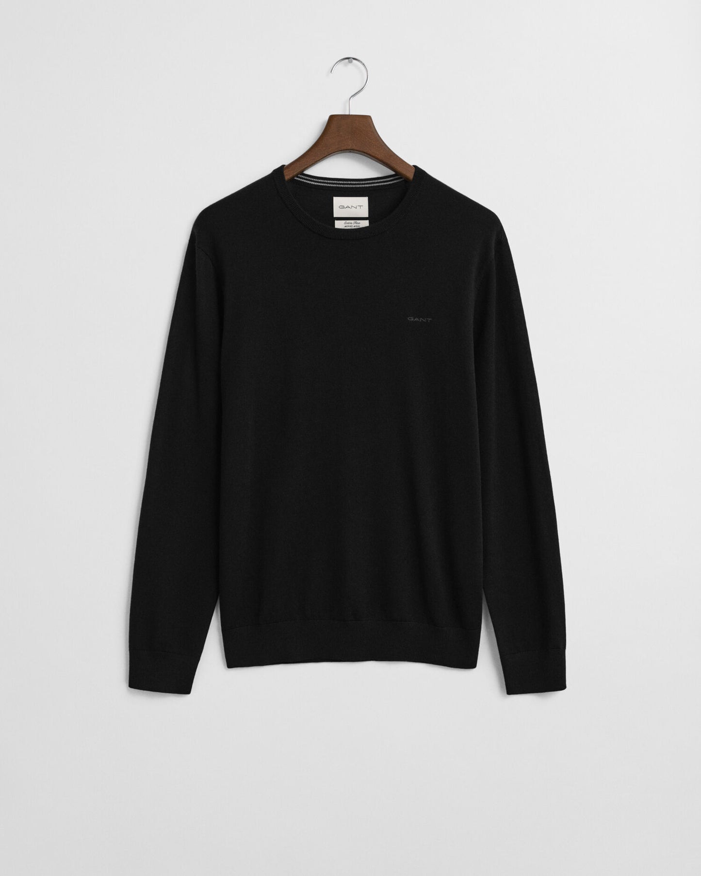Pullover aus extrafeiner Merinowolle mit Rundhalsausschnitt