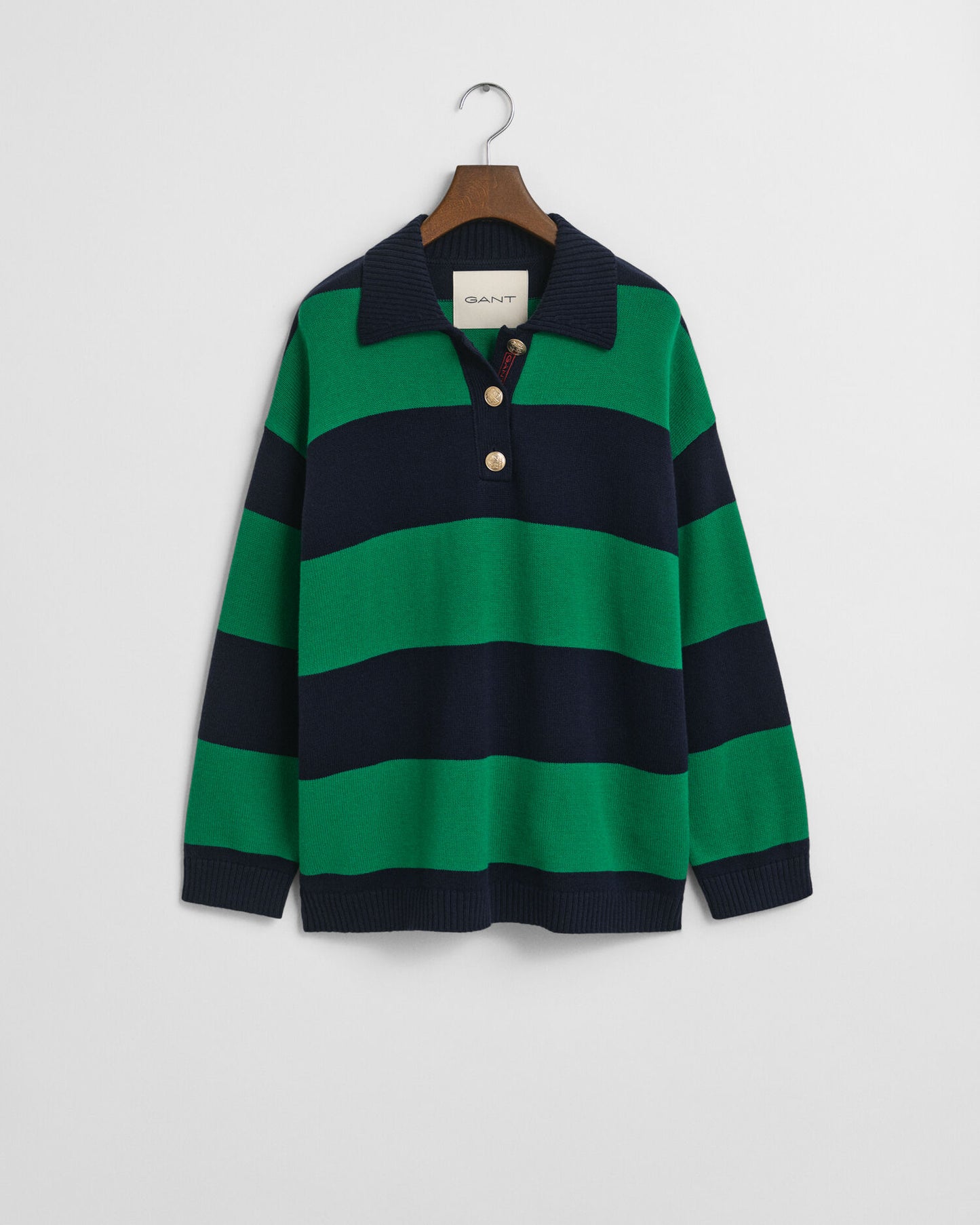 Gestreifter Strickpullover