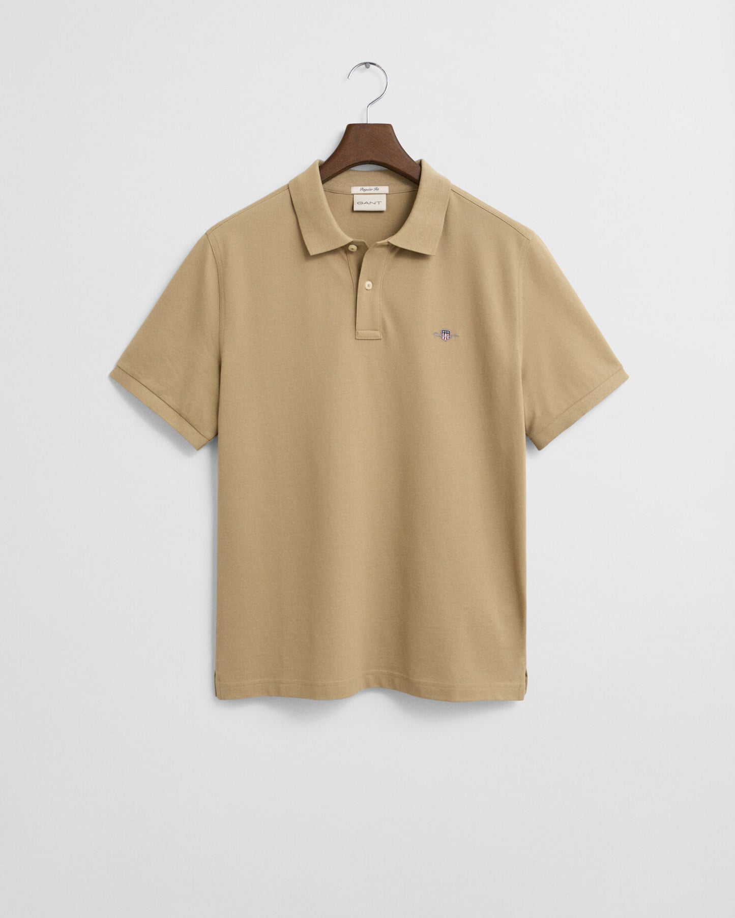 Regular Fit Shield Pique Polohemd