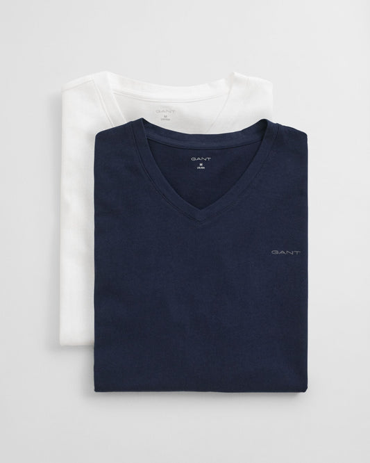 Lot de 2 t-shirts à col en V