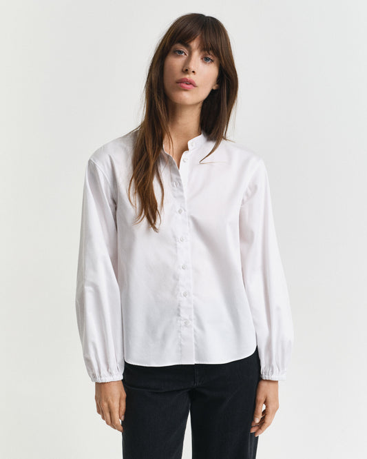 Chemisier en satin de coton