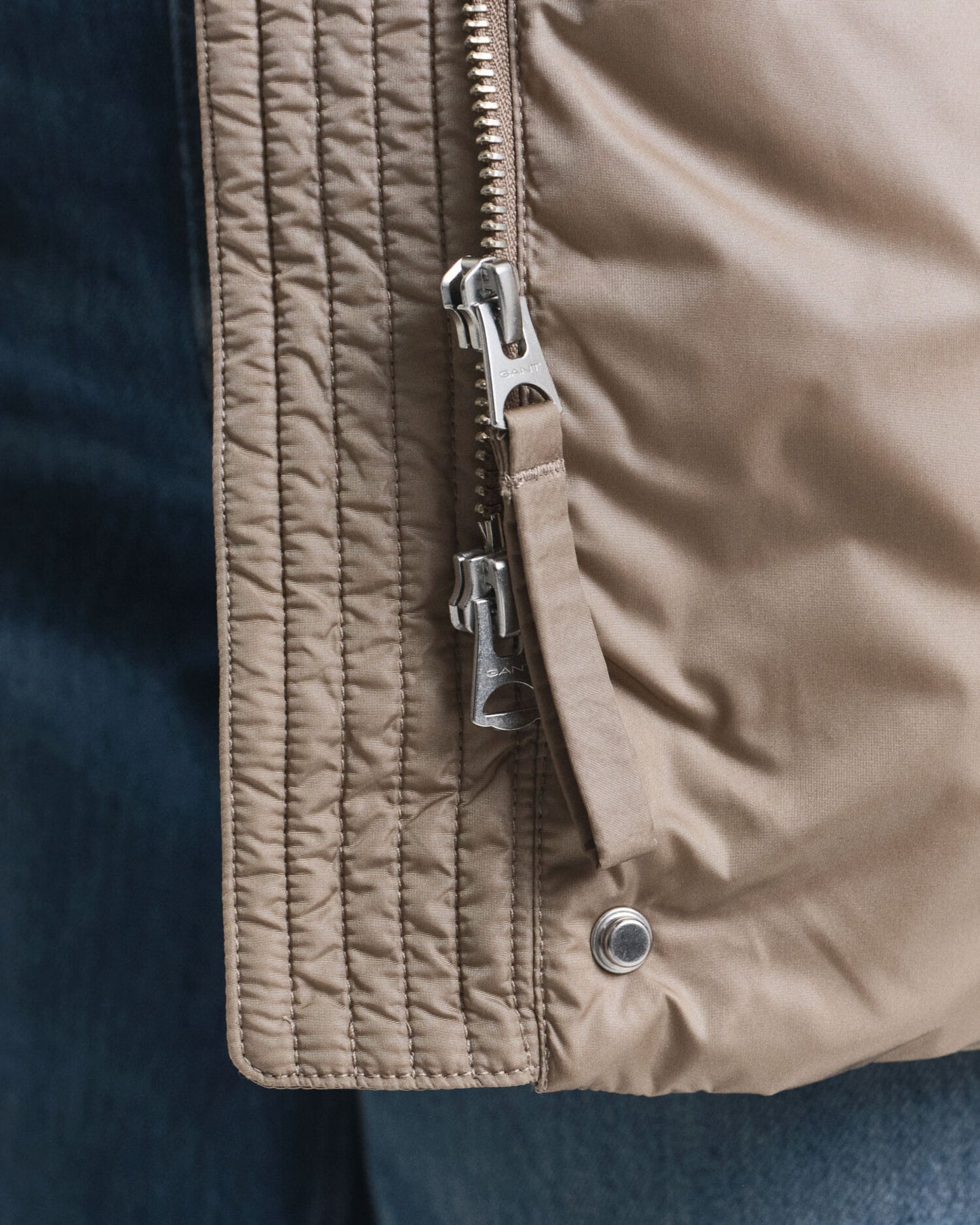 Daunenjacke in lockerer Passform