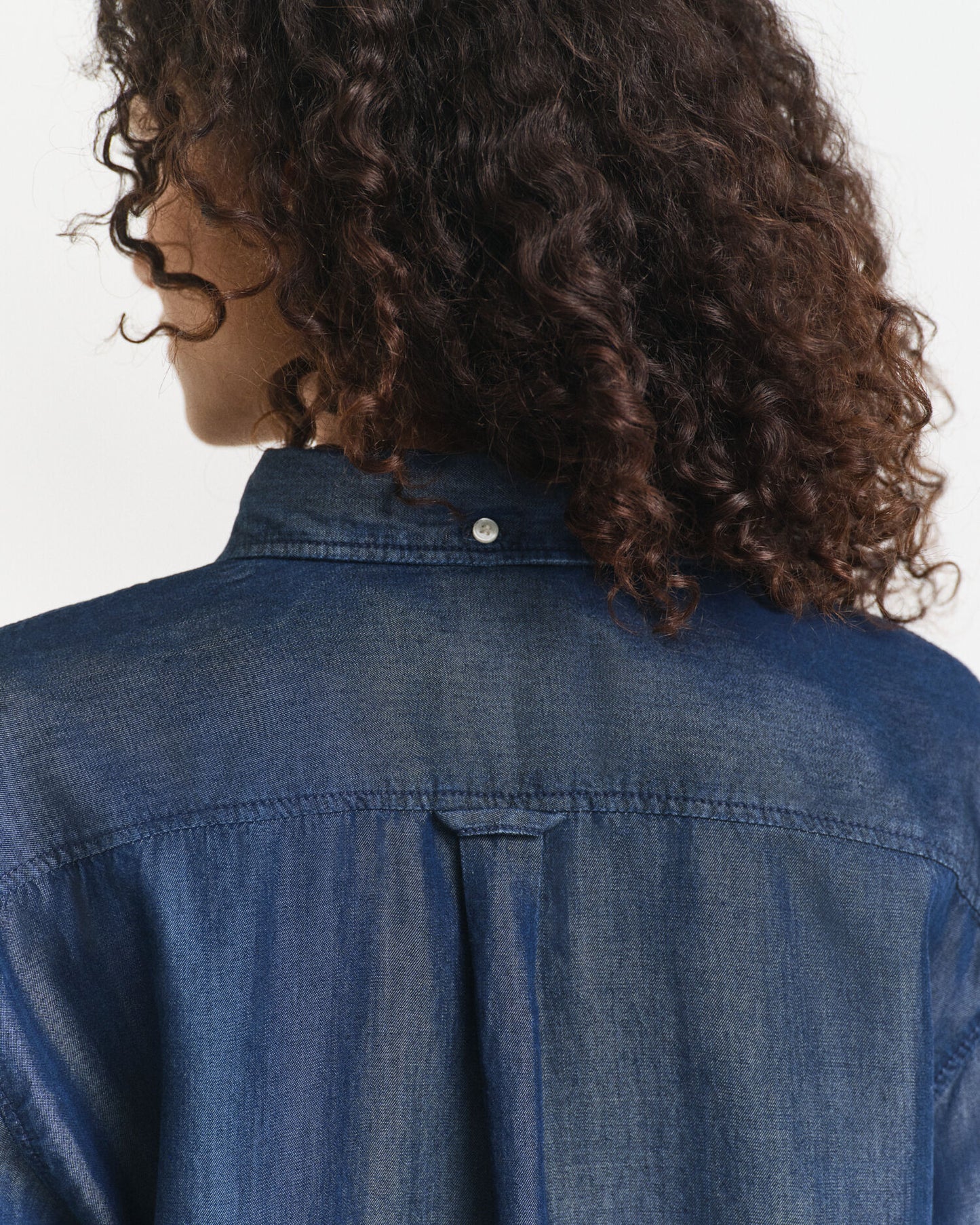 Hemd aus Indigo-Baumwolle (Relaxed Fit)