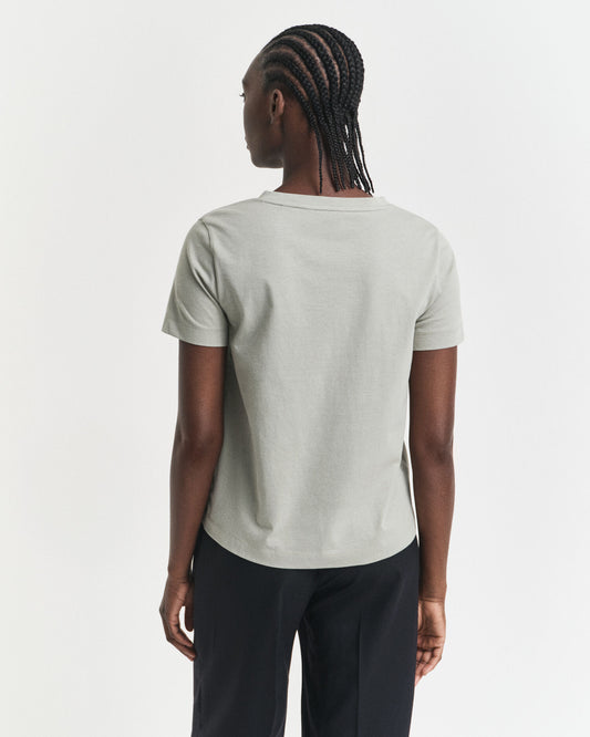 T-shirt à col en V Shield