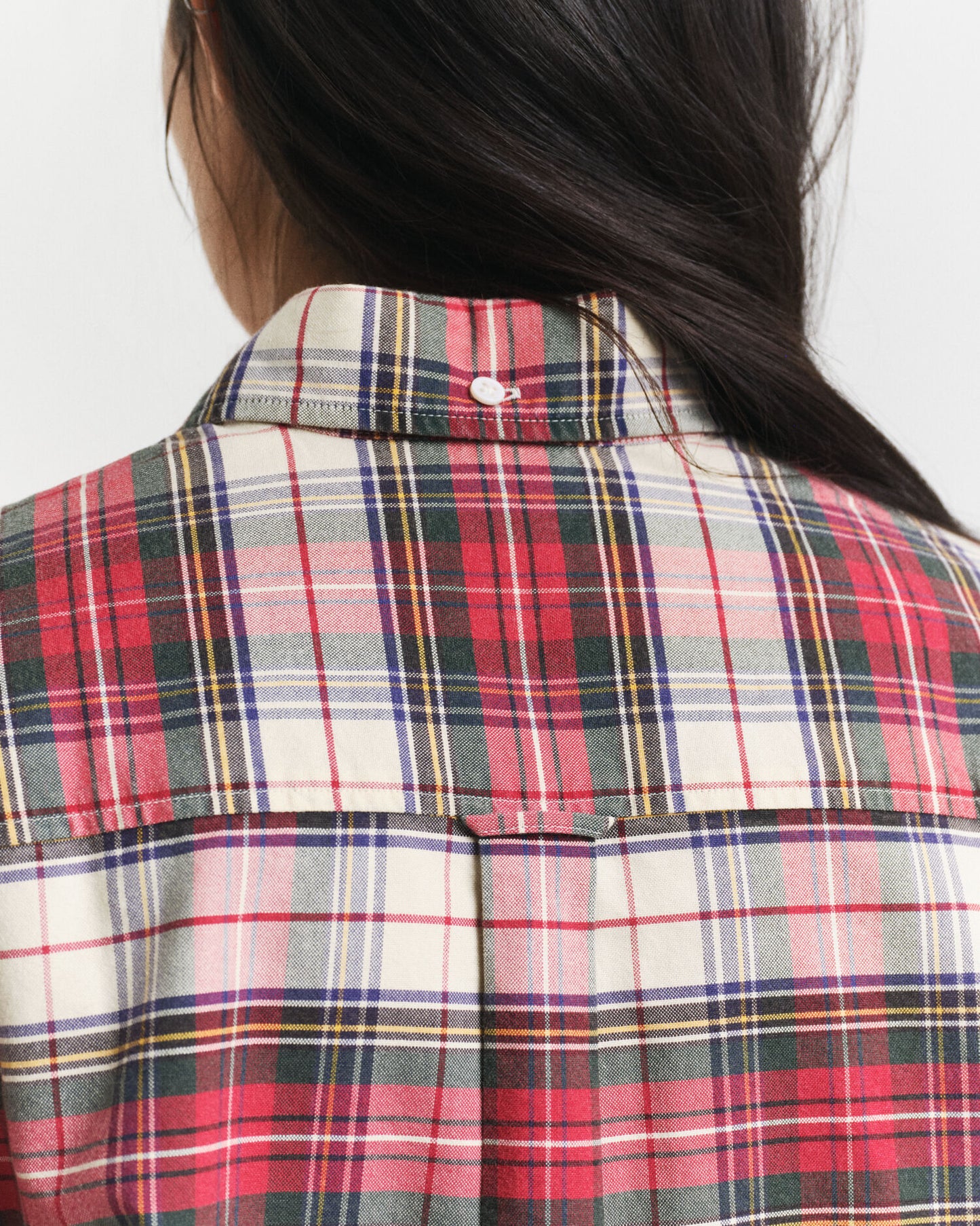 Klassisches Oxford-Hemd mit Oversized-Karomuster