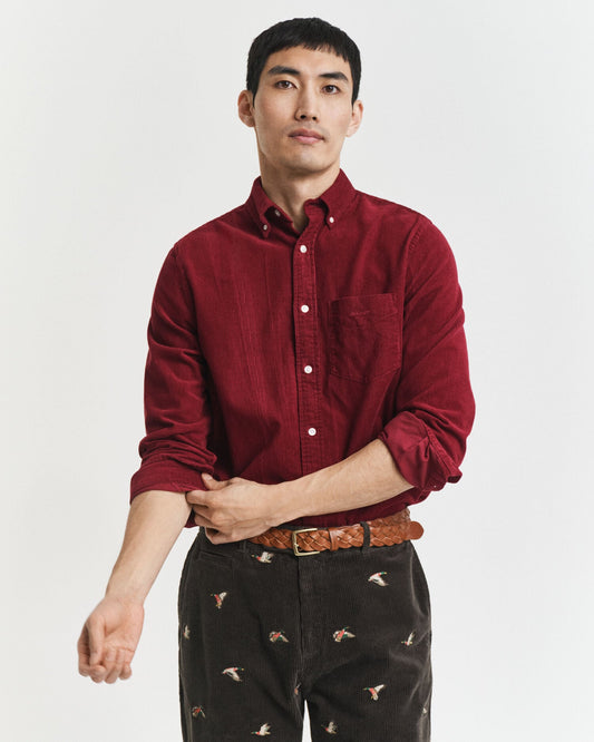 Cordhemd Regular Fit