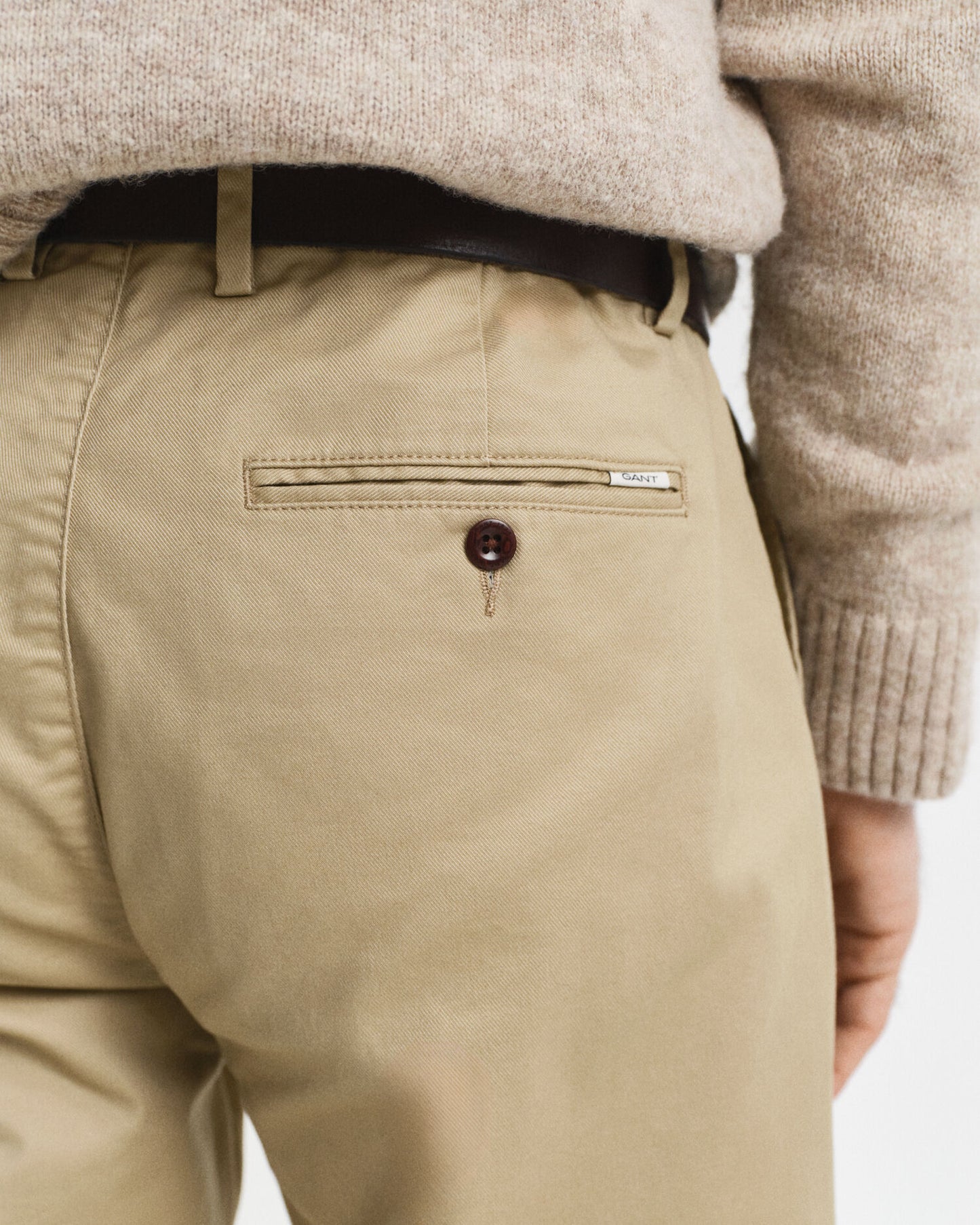 Chino coupe droite