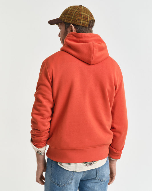 Kapuzenpullover mit Wappen-Grafik