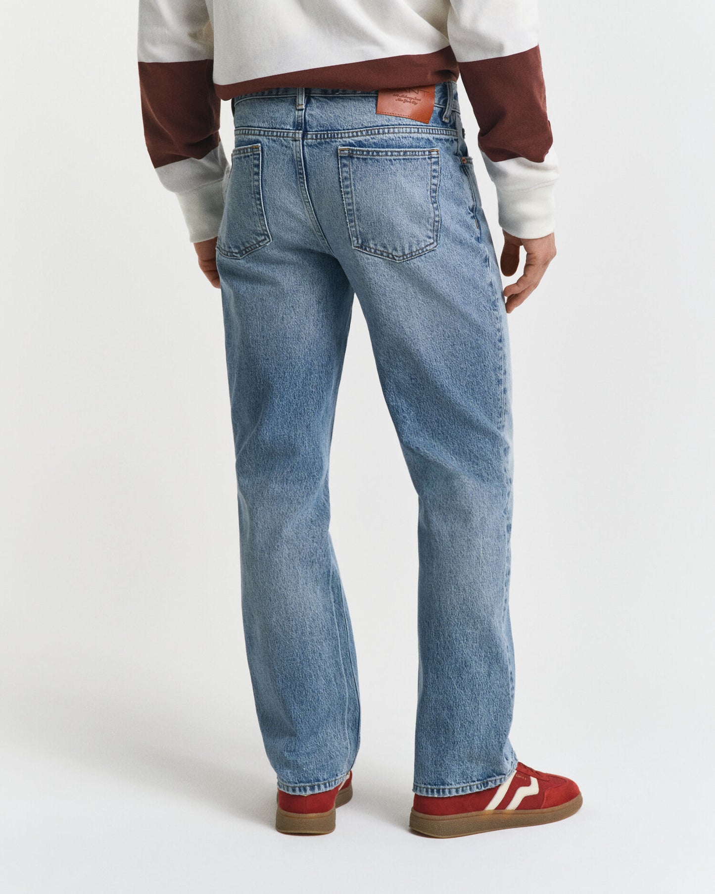 Vintage-Bootcut-Jeans im Washed-Look