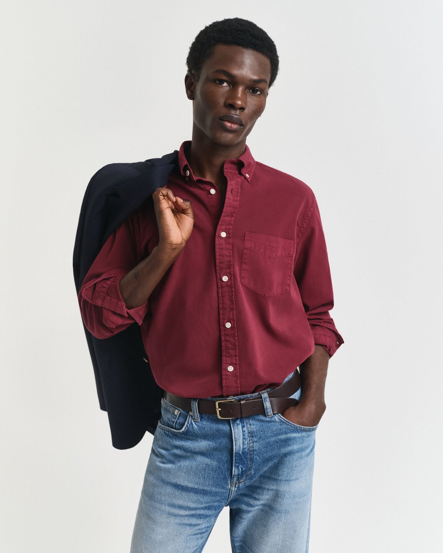 Regular Fit Twill-Hemd